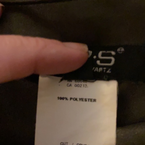 ABS By Alan Swartz Palm Print Halter Dress Size 4 - Picture 11 of 12